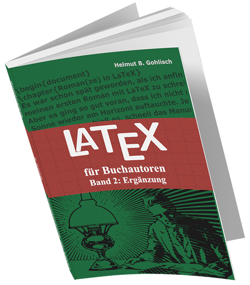 Buchcover LaTeX für Buchautoren, Band 2